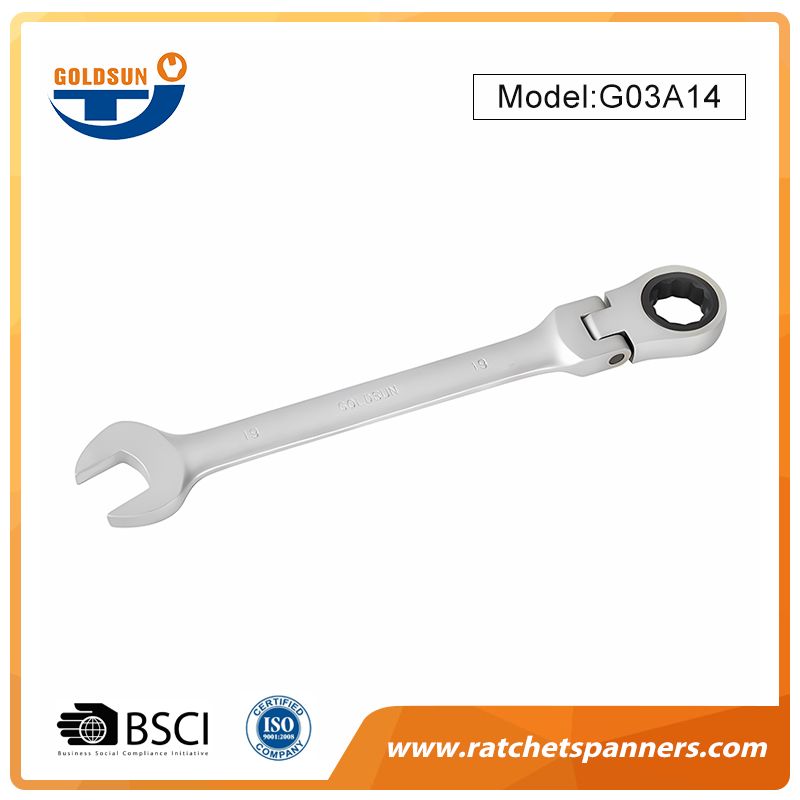 Chave catraca flexível para uso em garagem